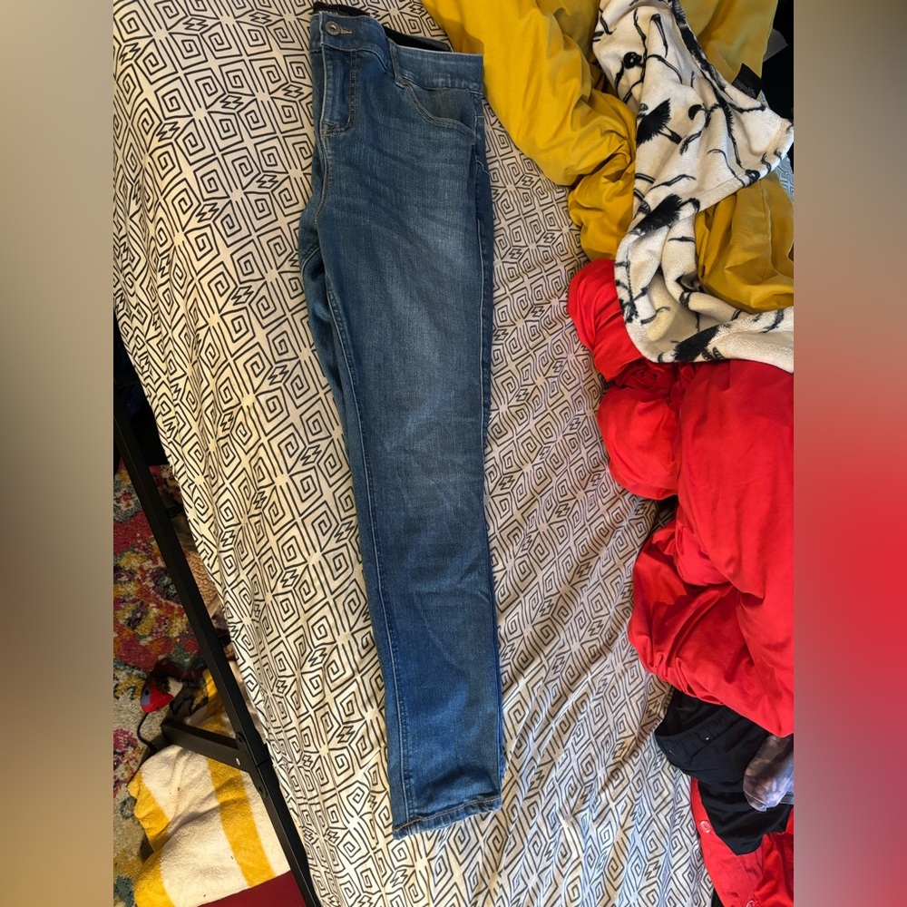 Torrid Blue Skinny Jeans Classic Fit